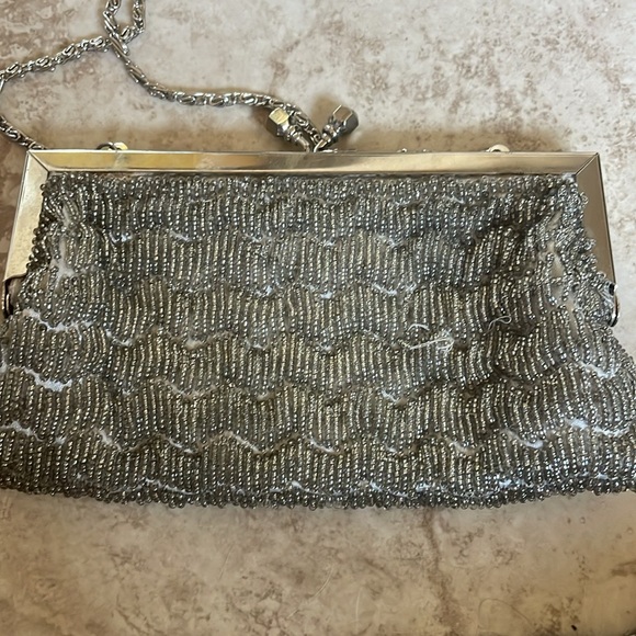 Vintage beaded evening bag - Picture 4 of 7